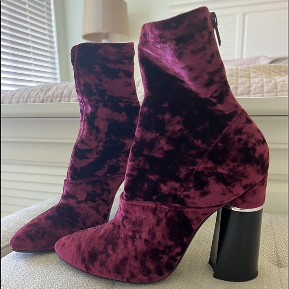 🛍3.1 Phillip Lim Kyoto Velvet Boot - Picture 4 of 9